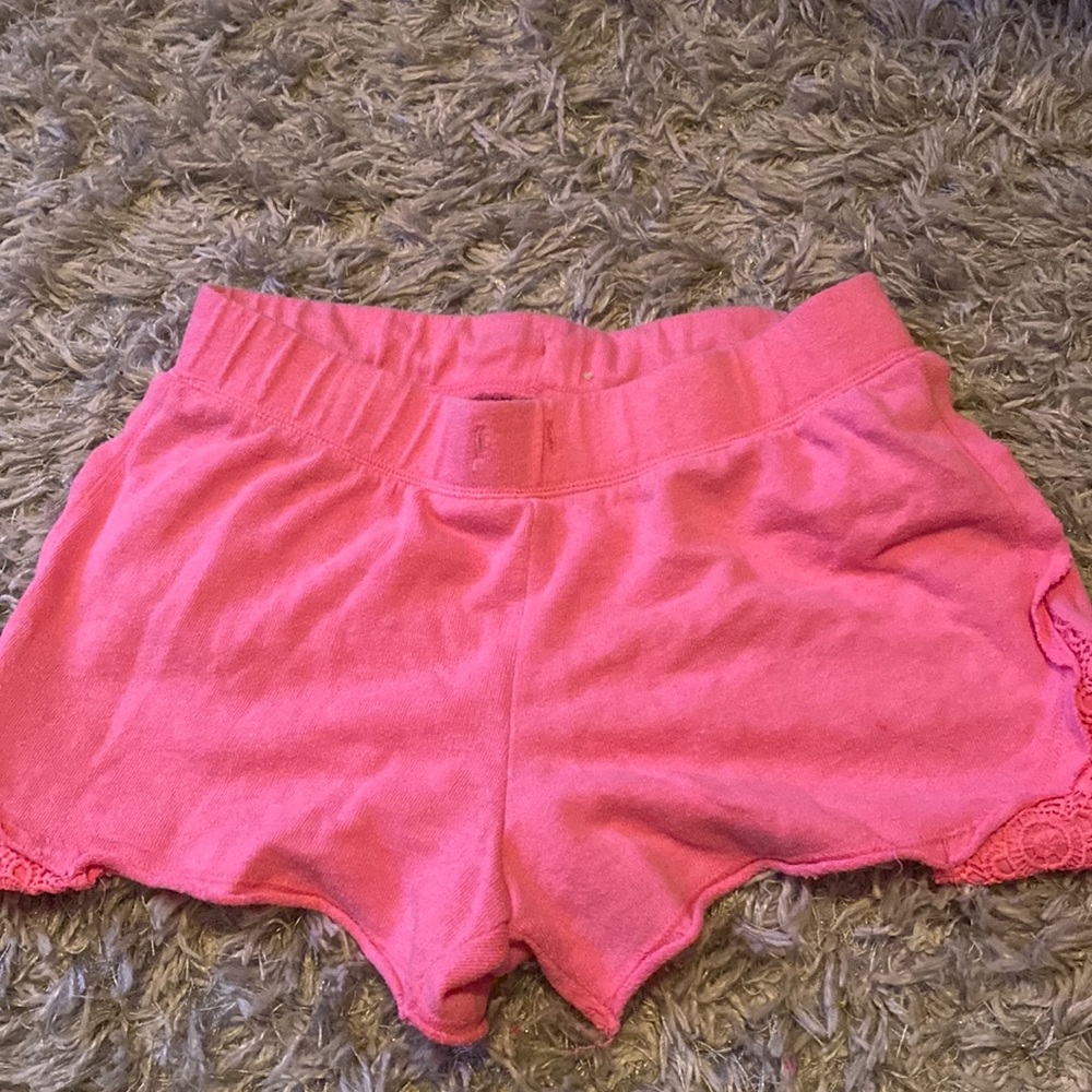 Kids pink shorts